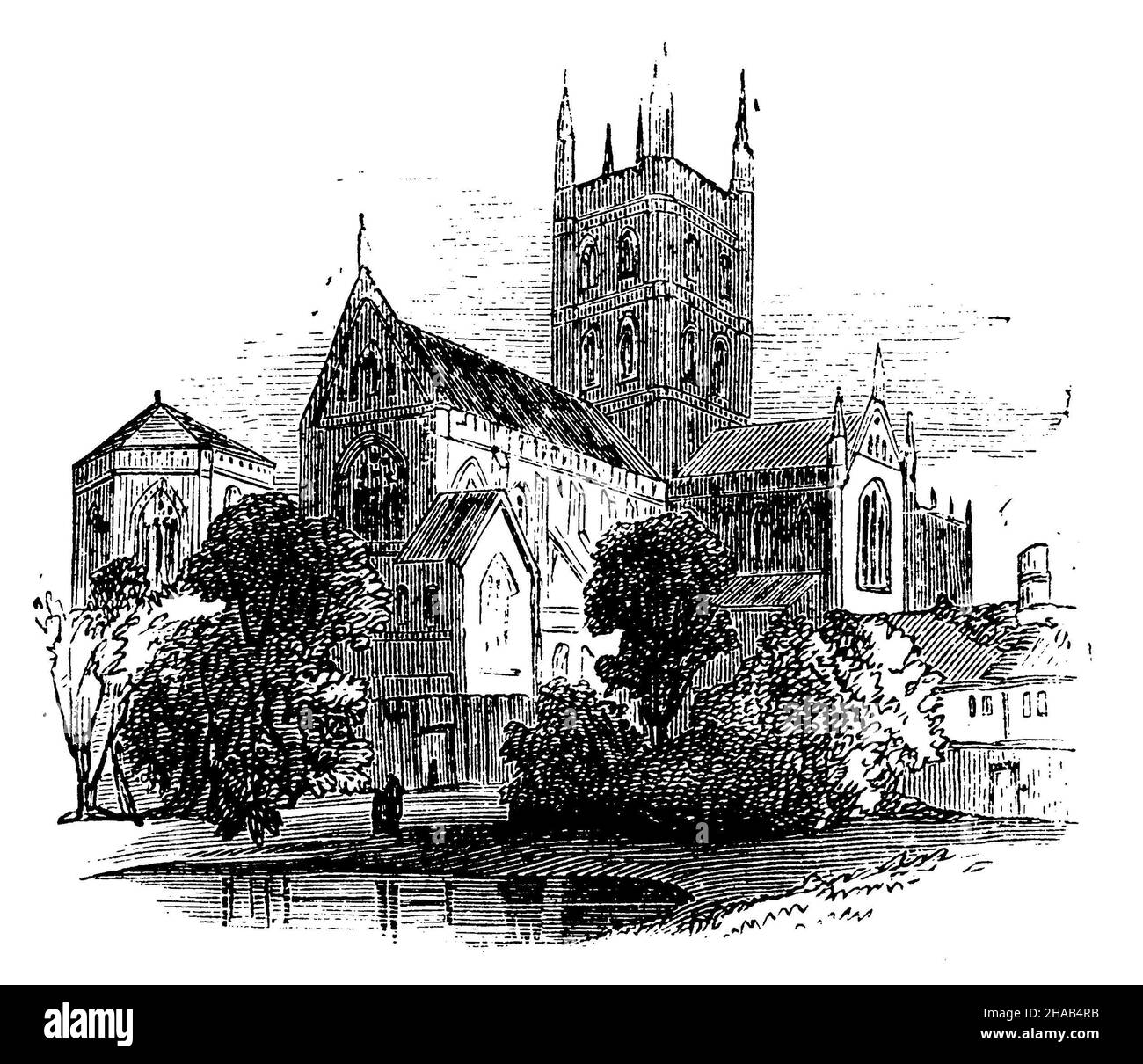 Chiesa, , (primer, 1870), Kirche, Église Foto Stock