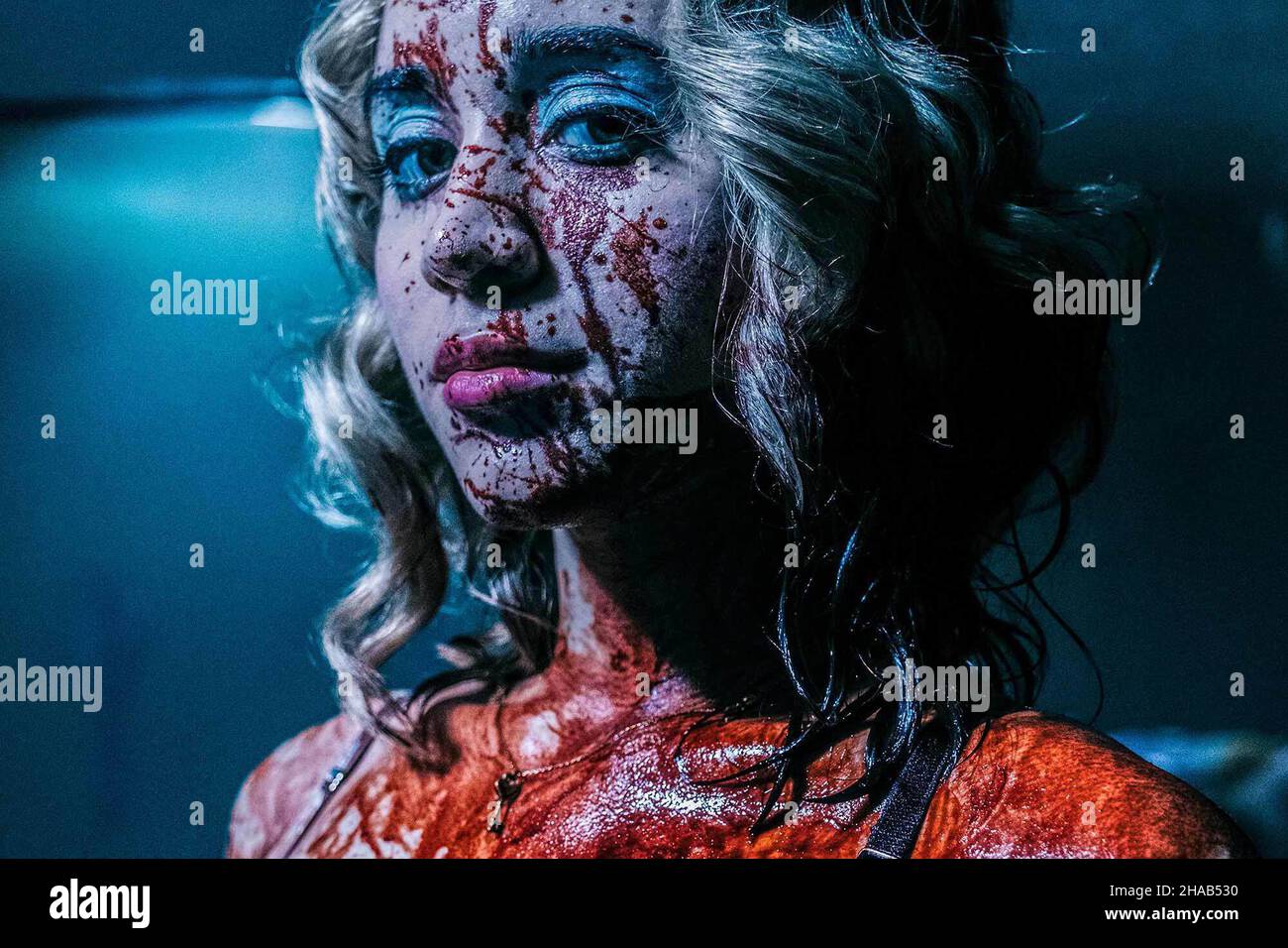 CAYLEE COWAN in WILLY'S WONDERLAND (2021), diretto da KEVIN LEWIS. Credit: SATURNO FILM / Album Foto Stock