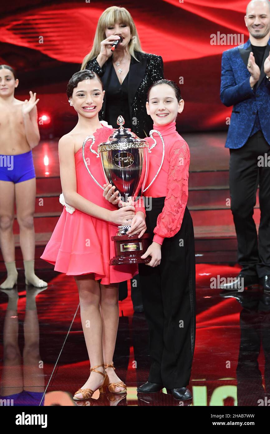 Roma: Auditorium Rai Foro Italico. Ballare con le stelle l'ultima semifinale. Nella foto : Foto Stock