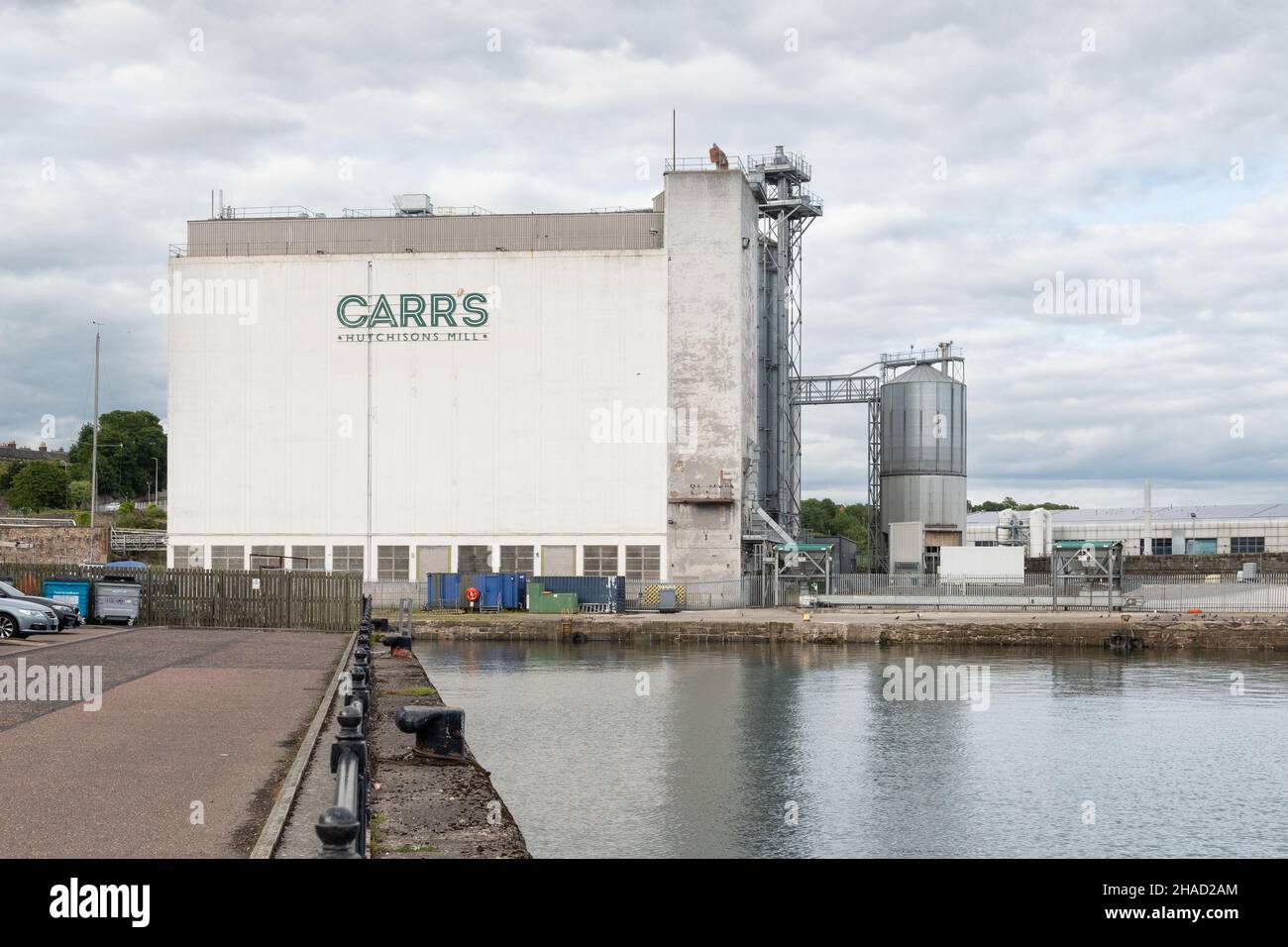 La Carrs Hutchisons mulino di farina, Kirkcaldy, Fife, Scozia, Regno Unito Foto Stock