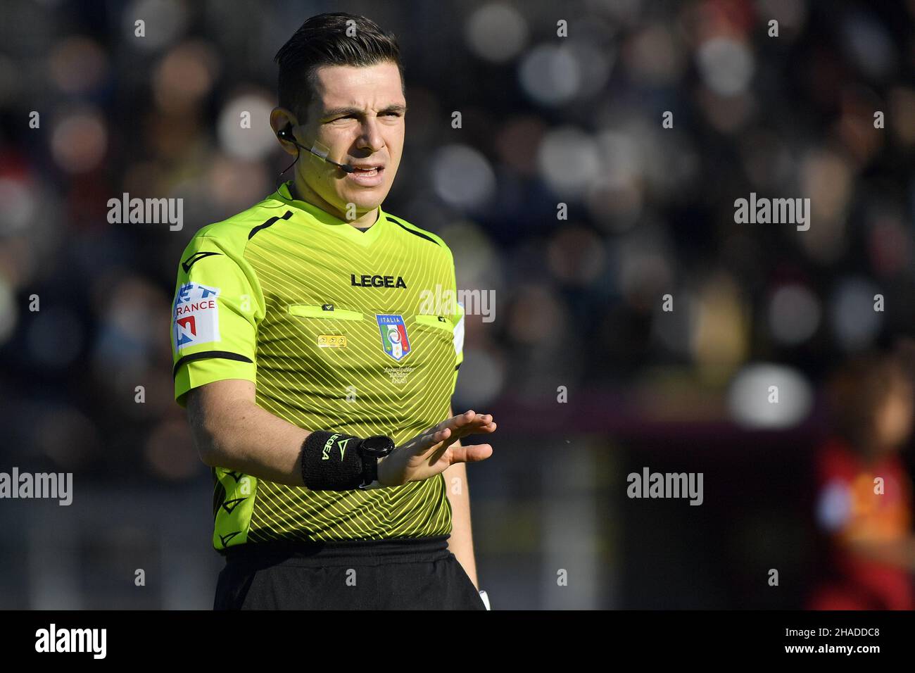 Arbitro andrea calzavara immagini e fotografie stock ad alta