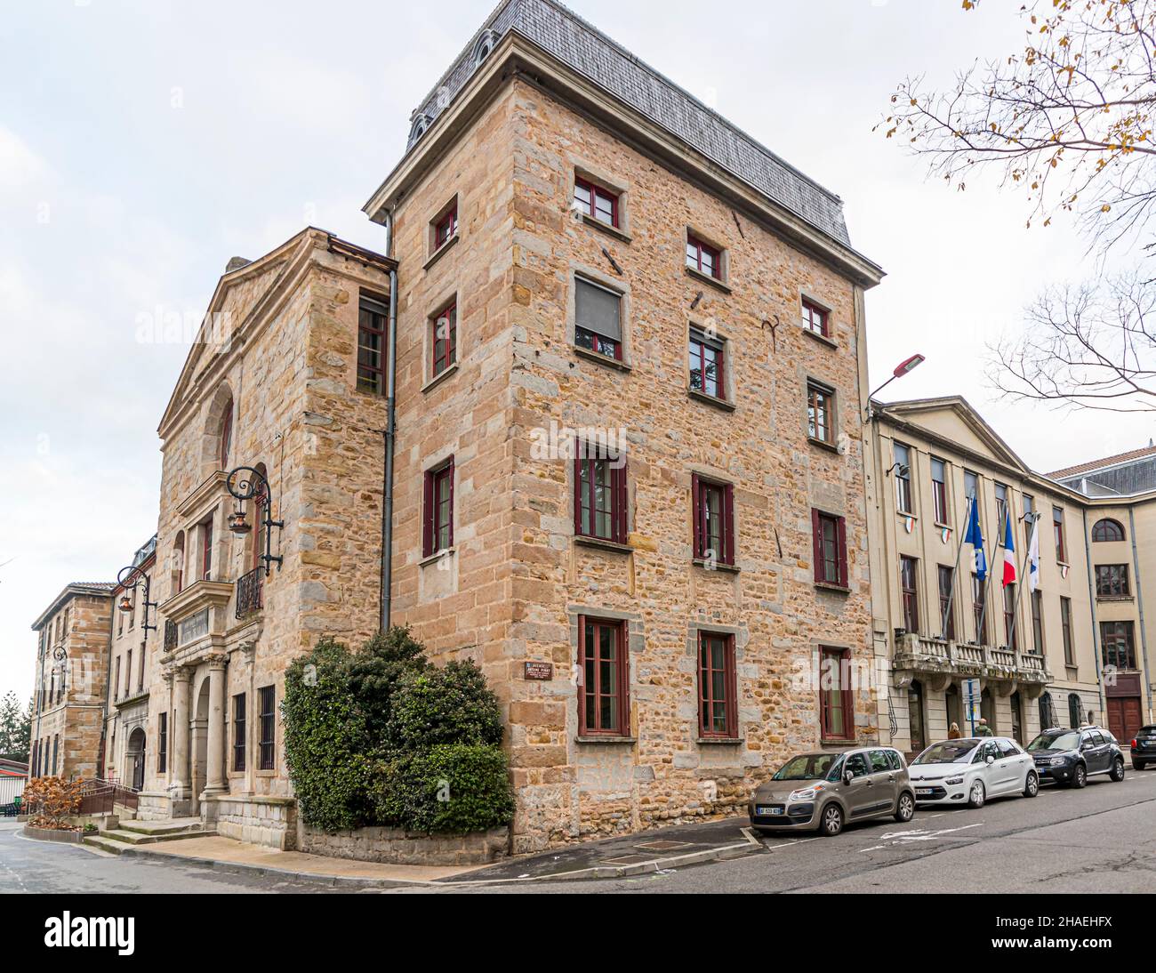 Municipio di Saint-Chamond, Francia Foto Stock