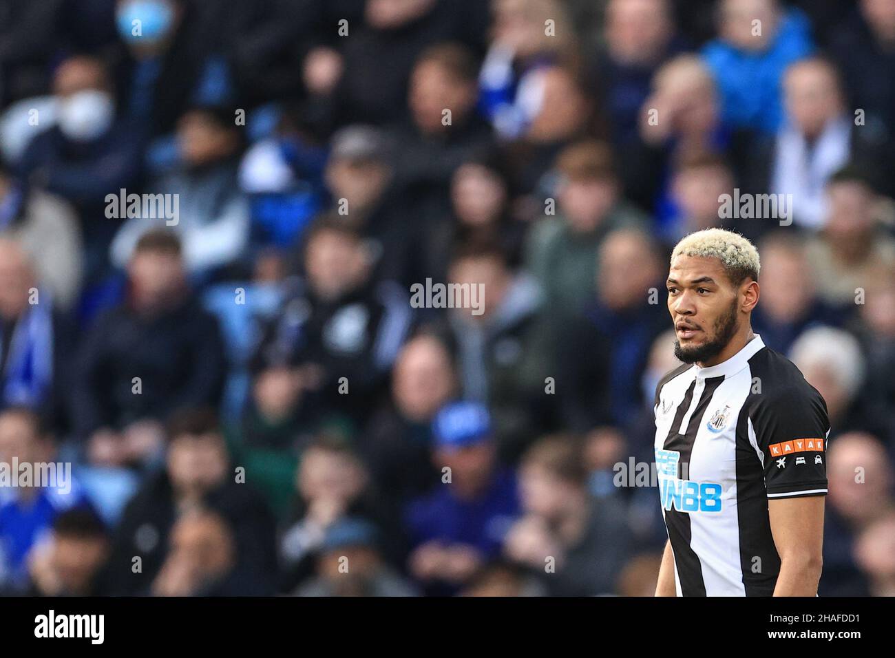 Joelinton #7 di Newcastle United durante il gioco Foto Stock