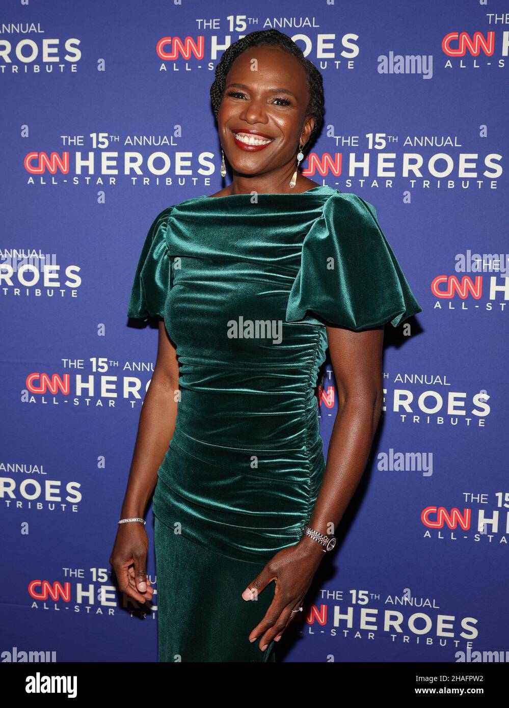 New York, NY, USA. 12th Dic 2021. Dr. Ala Stanford agli arrivi per 15th annuale CNN Heroes All-Star Tribute, American Museum of Natural History, New York, NY 12 dicembre 2021. Credit: CJ Rivera/Everett Collection/Alamy Live News Foto Stock