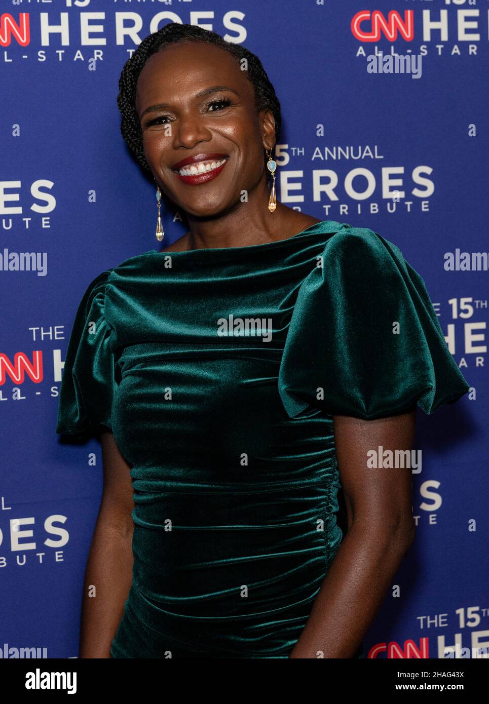 New York, NY - 12 dicembre 2021: CNN Hero 2021 il Dr. Ala Stanford partecipa 15th al Tributo annuale degli eroi della CNN All-Star al Museo Americano di Storia Naturale Foto Stock