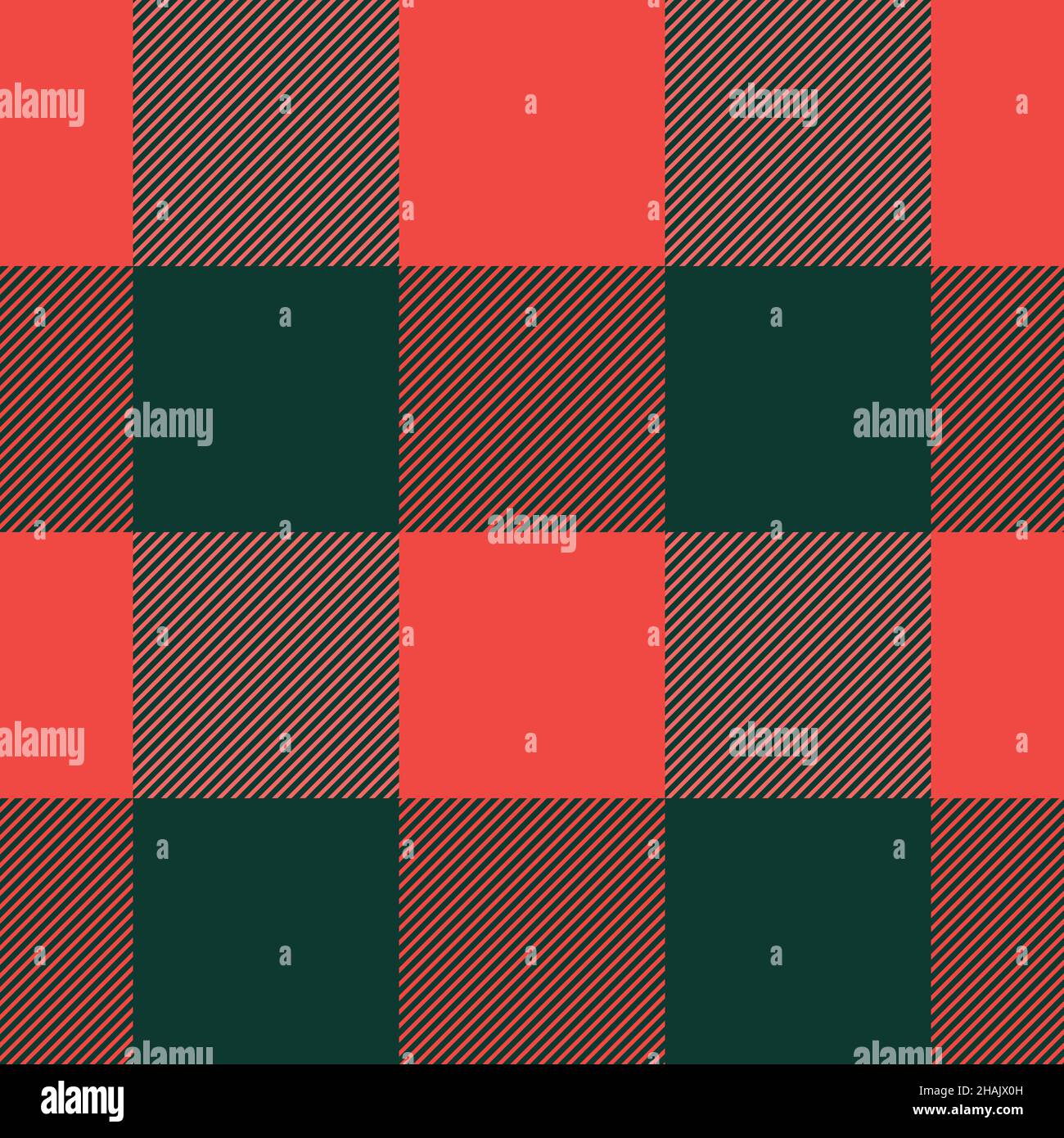 Illustrazione vettoriale con pattern senza cuciture scottish Gingham. Illustrazione Vettoriale