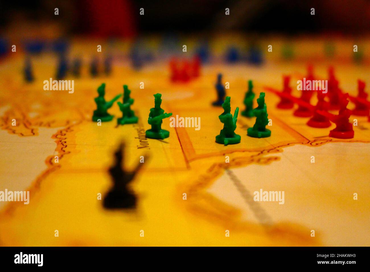 Mappa del gioco da tavolo immagini e fotografie stock ad alta