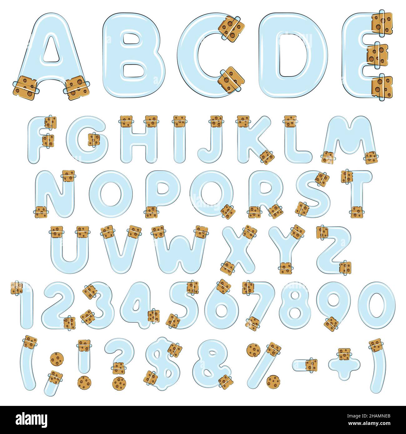 Alfabeto, lettere, numeri e simboli da fiale, provette con tappi. Set di oggetti isolati colorati vettoriali su sfondo bianco. Illustrazione Vettoriale Alfabeto, lettere, numeri e simboli da fiale, provette con tappi. Set di oggetti isolati colorati vettoriali su sfondo bianco. Illustrazione Vettoriale