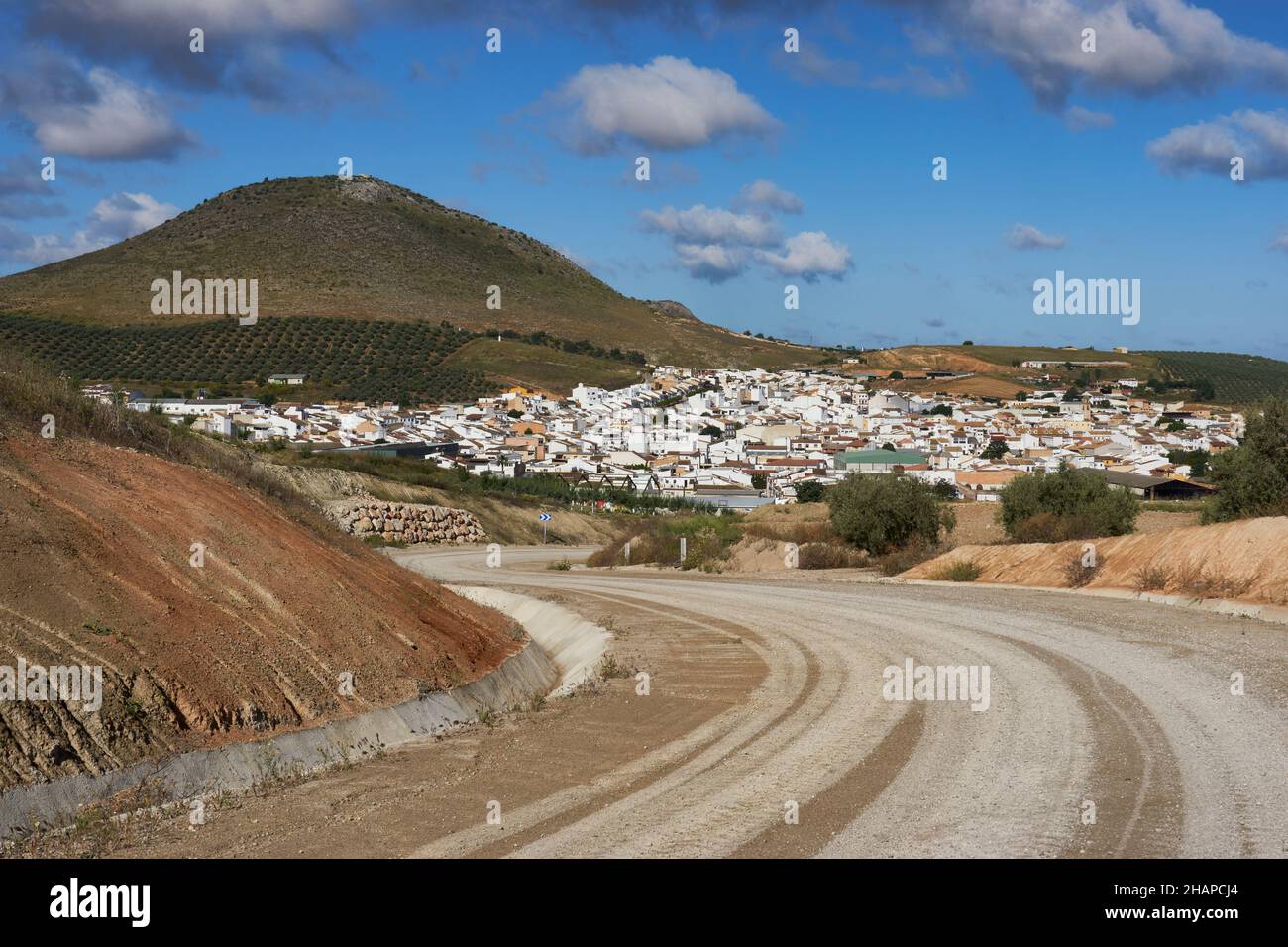 Villaggio di Alameda in provincia di Malaga. Andalusia, Spagna Foto Stock