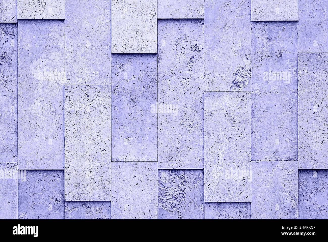 Marmo pietra parete texture, viola molto peri colore trend sfondo Foto Stock