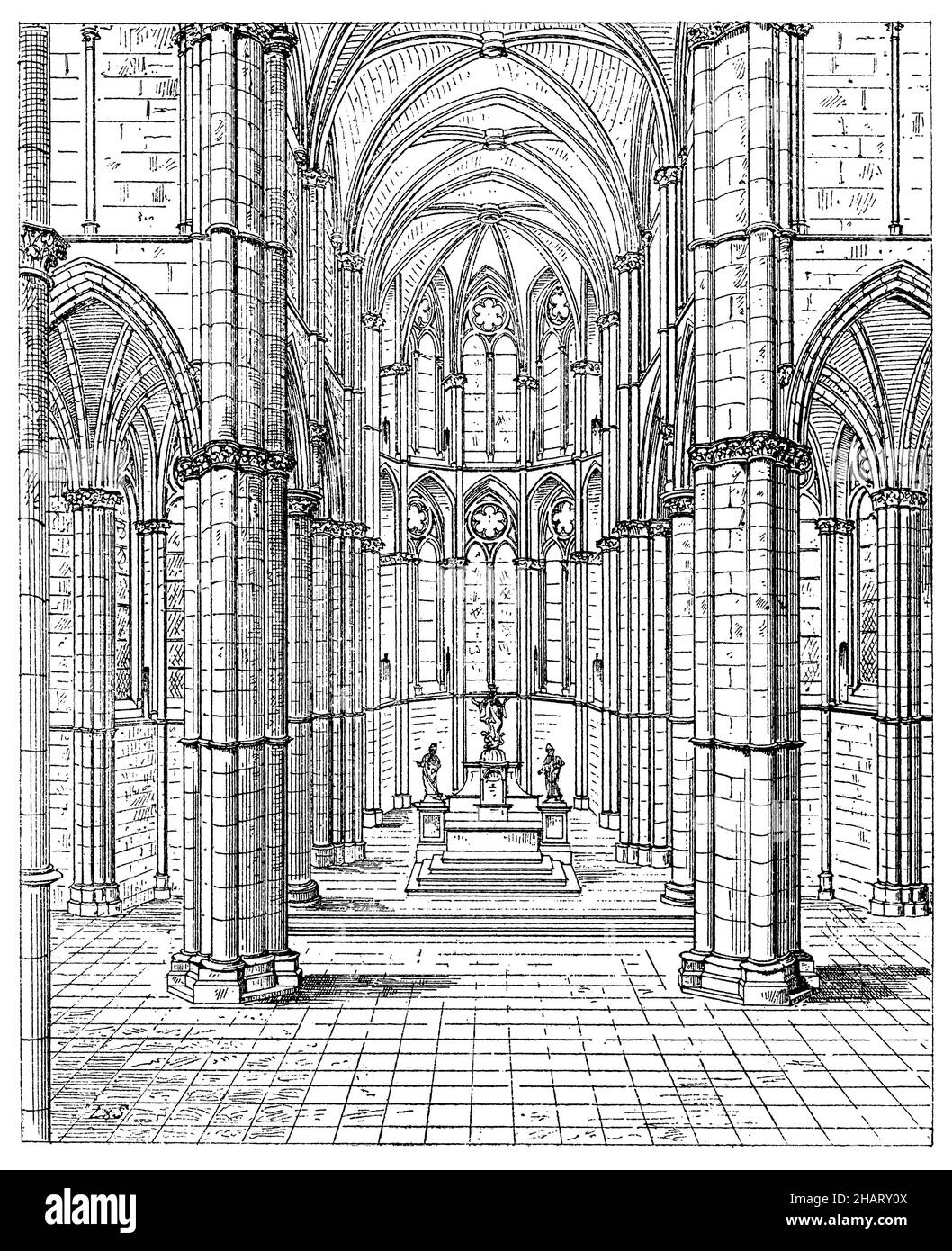 Chiesa di nostra Signora in Treviri, , (libro di storia dell'arte, ), Liebfrauenkirche in Treviri, Église Liebfrauen à Trèves Foto Stock