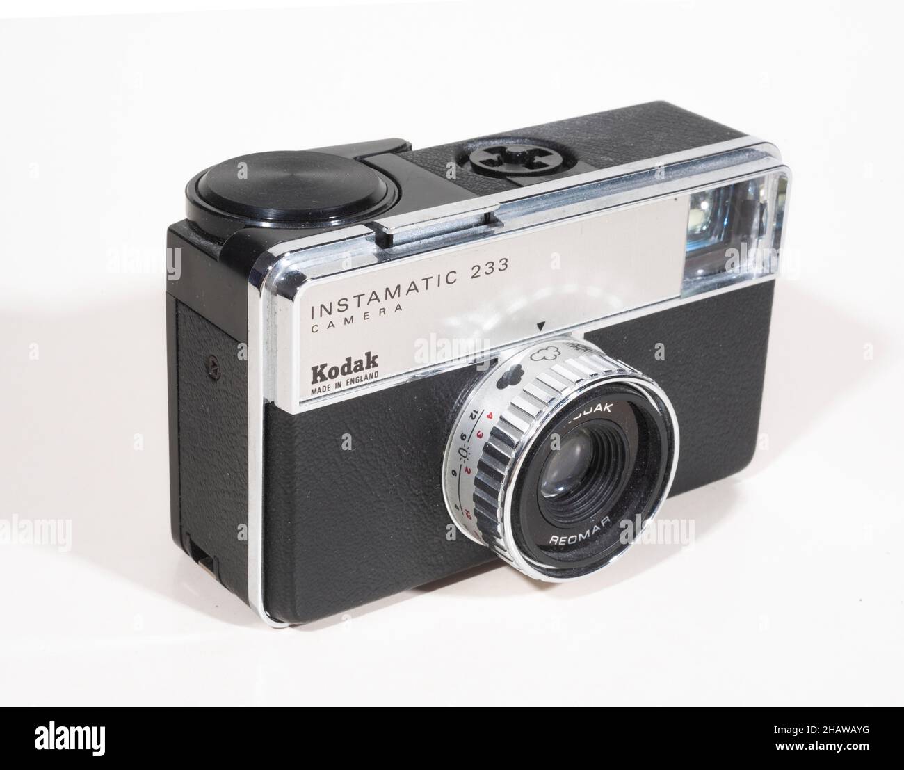 Fotocamera Kodak Instamatic 233 di 1960s Foto Stock