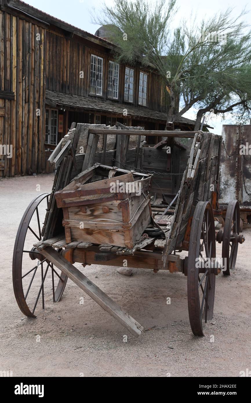 Città fantasma dell'Arizona Foto Stock