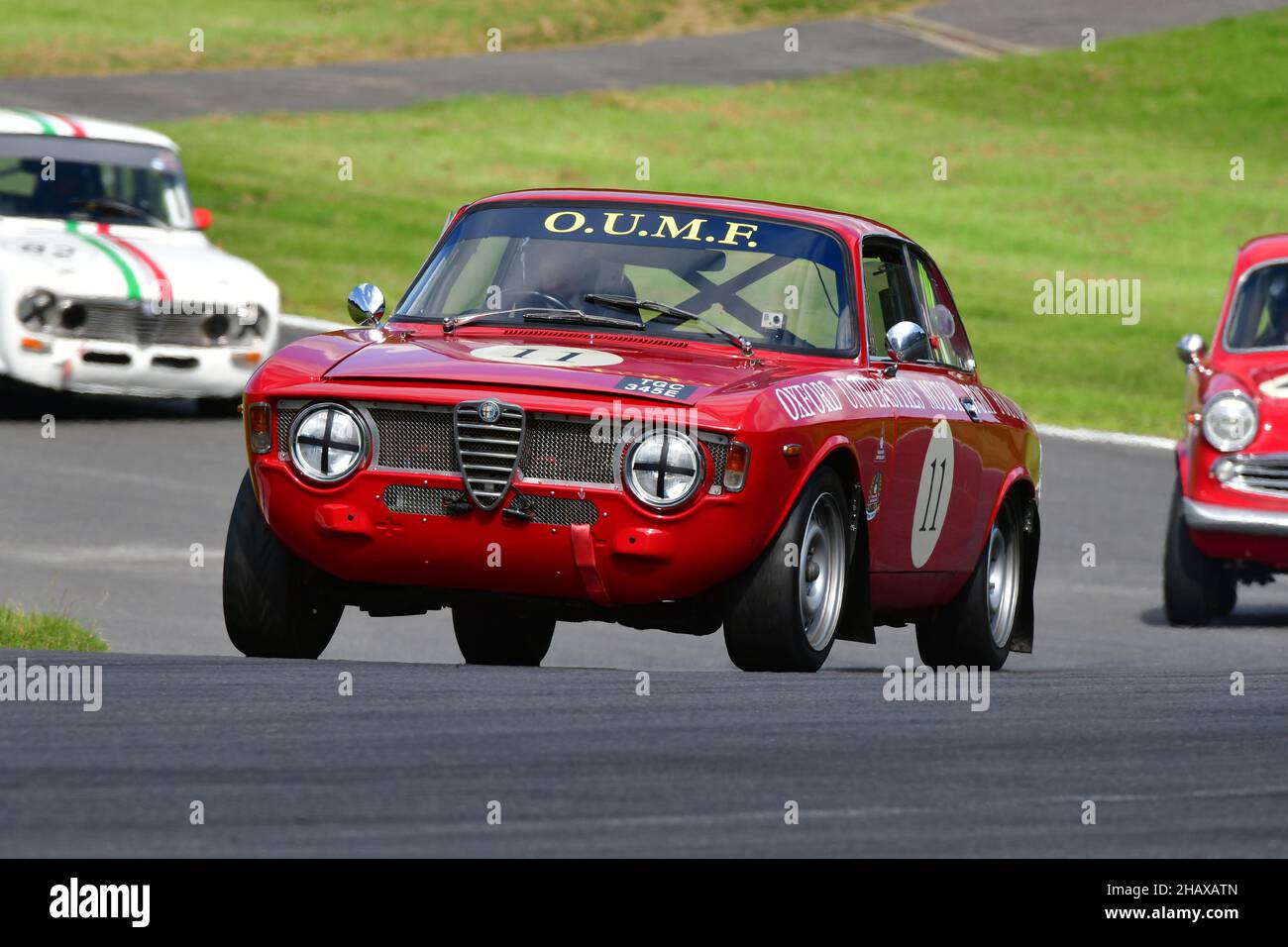 Ding Boston, Alfa Romeo Giulia Sprint GT, HRDC Classic Alfa Challenge per Classic & Historic Alfa Romeo, con la serie 750 -166 Alfa Romeos dal Th Foto Stock