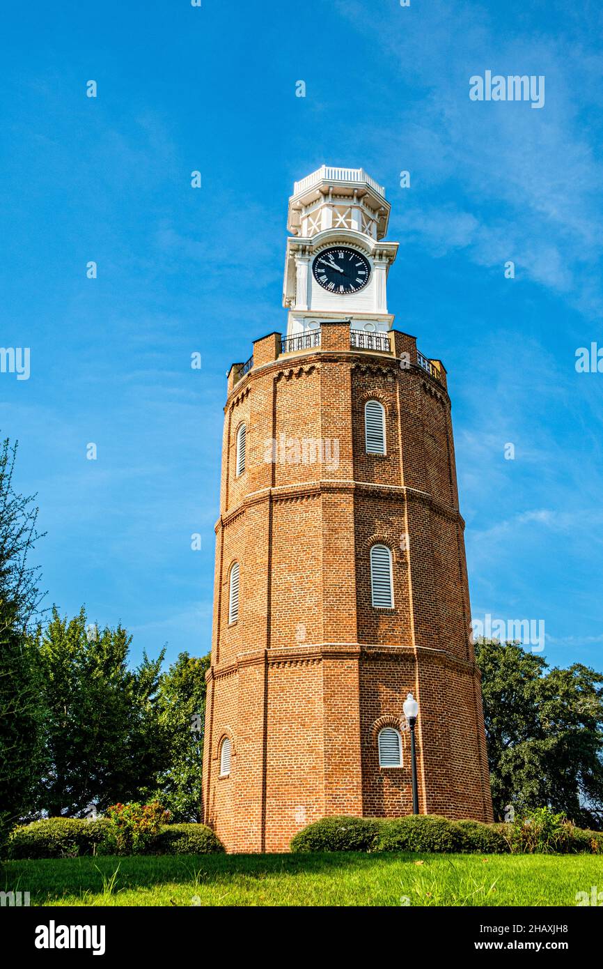 Torre dell'Orologio, East 2nd Street, Roma, Georgia Foto Stock