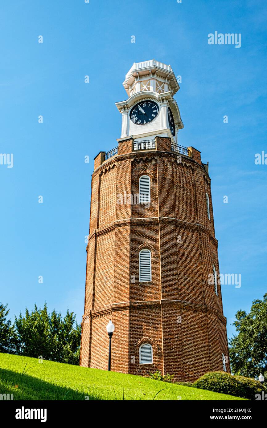 Torre dell'Orologio, East 2nd Street, Roma, Georgia Foto Stock