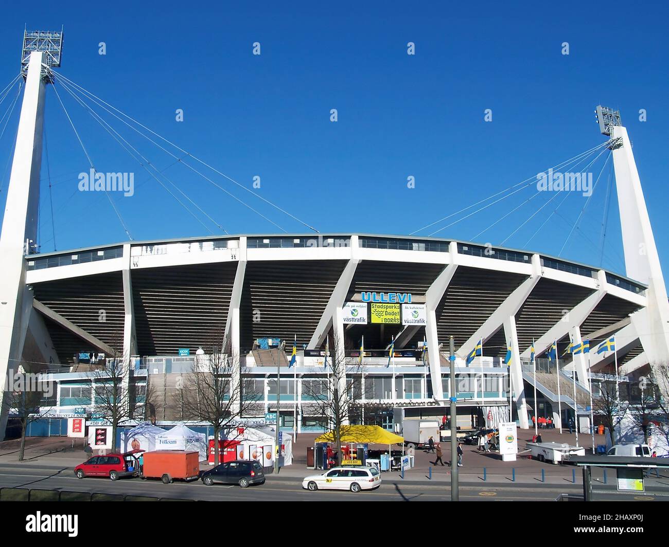 Lo stadio Ullevi di Gothenburg, Svezia Foto stock - Alamy