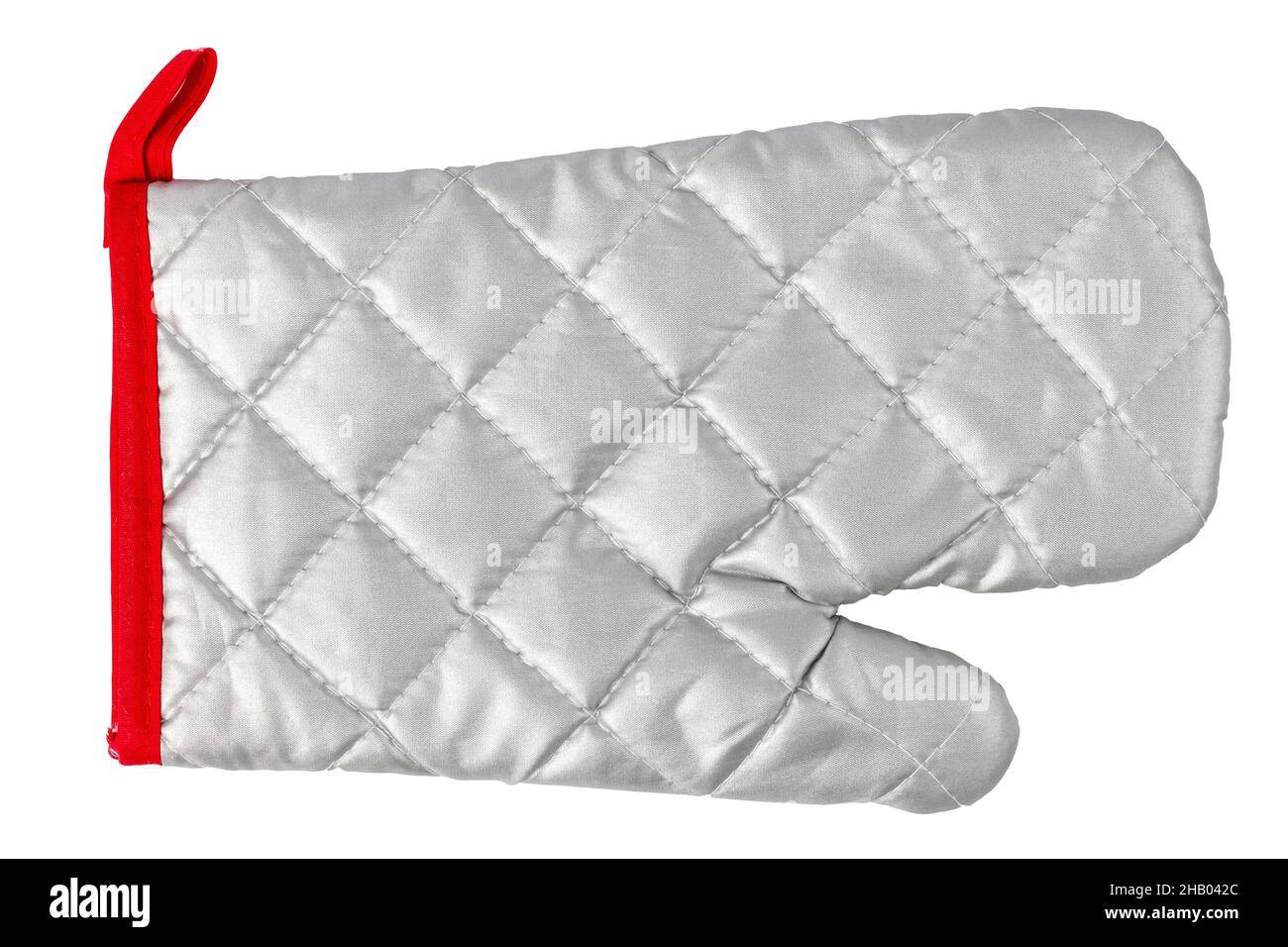 Miten forno mitt. Isolare su sfondo bianco. Foto Stock