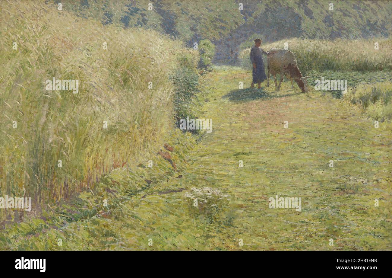 Summer, Emile Claus, 1893, pittura, Arte Belga Foto Stock