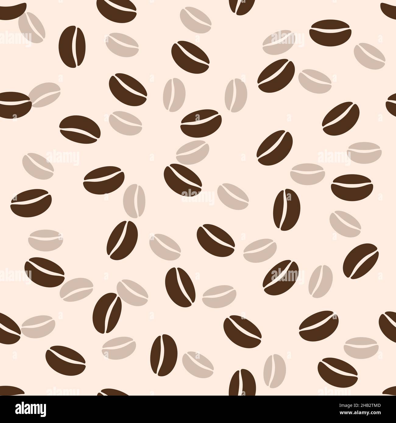 Caffè sfondo senza cuciture, illustrazione vettoriale Illustrazione Vettoriale