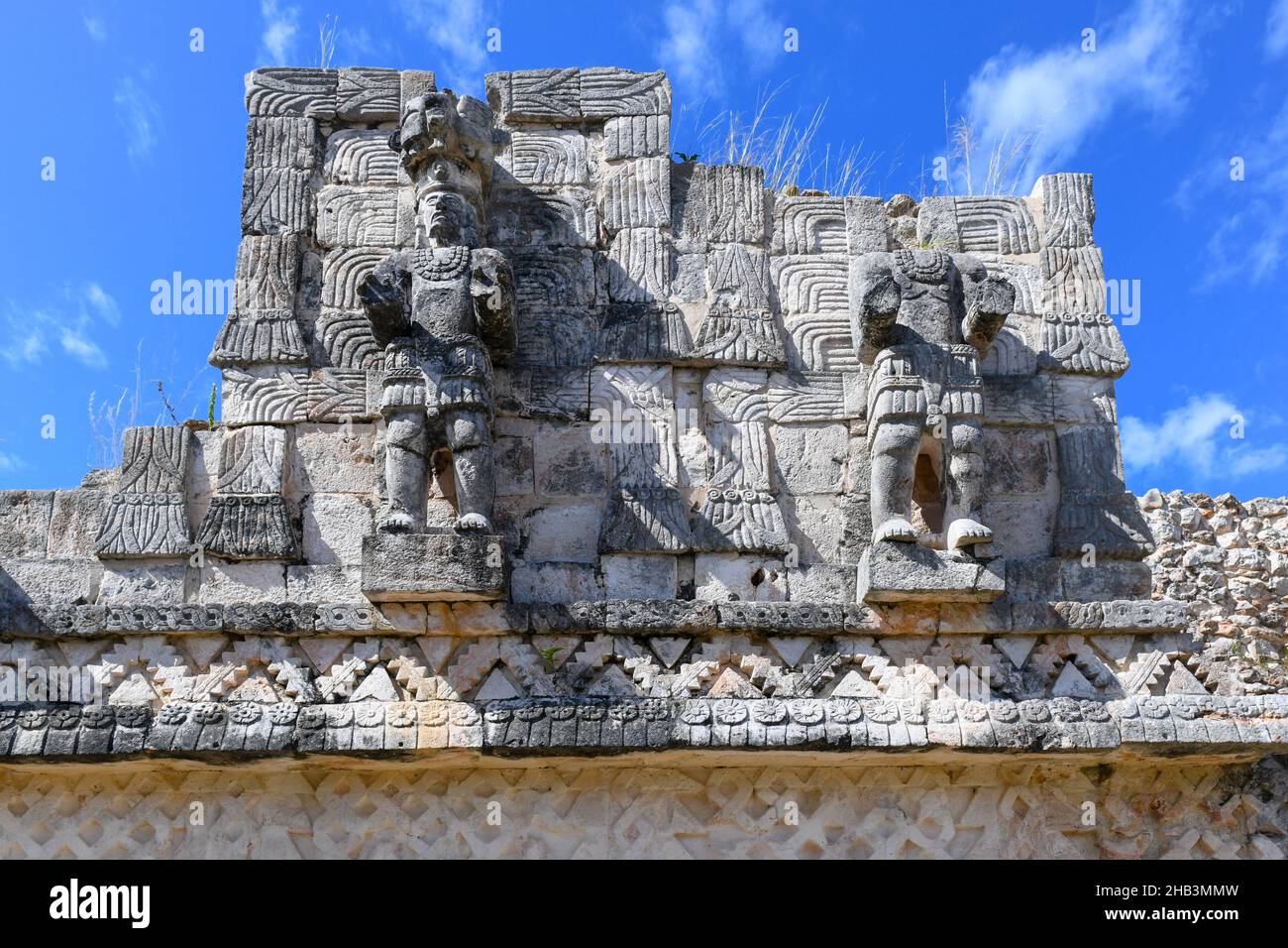 Kabah, sito archeologico maya, Yucatan, Messico Foto Stock