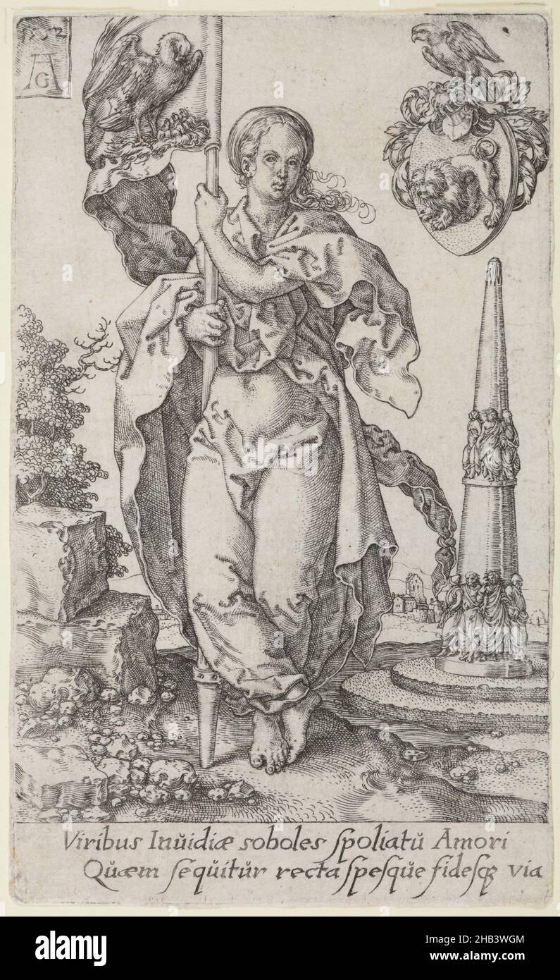 Beneficenza. Da Le virtù, Heinrich Algraverer,