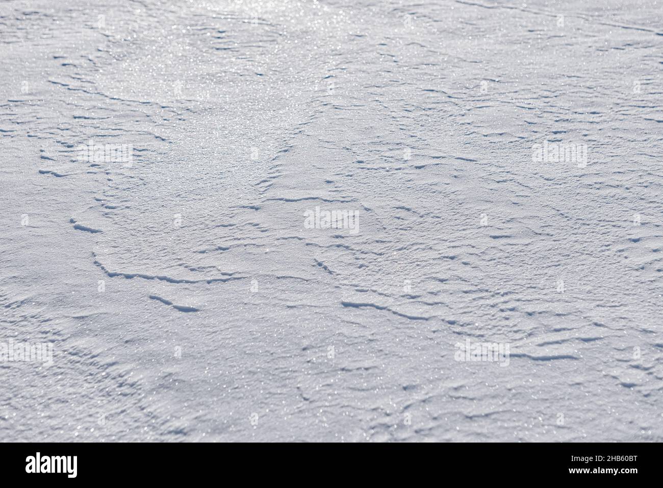 neve ghiaccio superficie texture Foto Stock