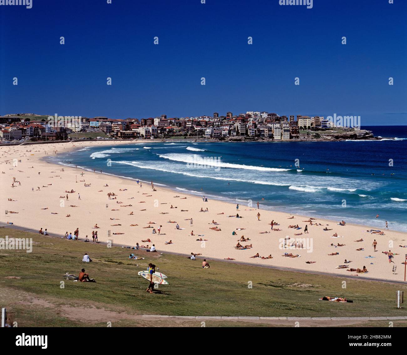 Australia. Sydney. Spiaggia Bondi. Foto Stock