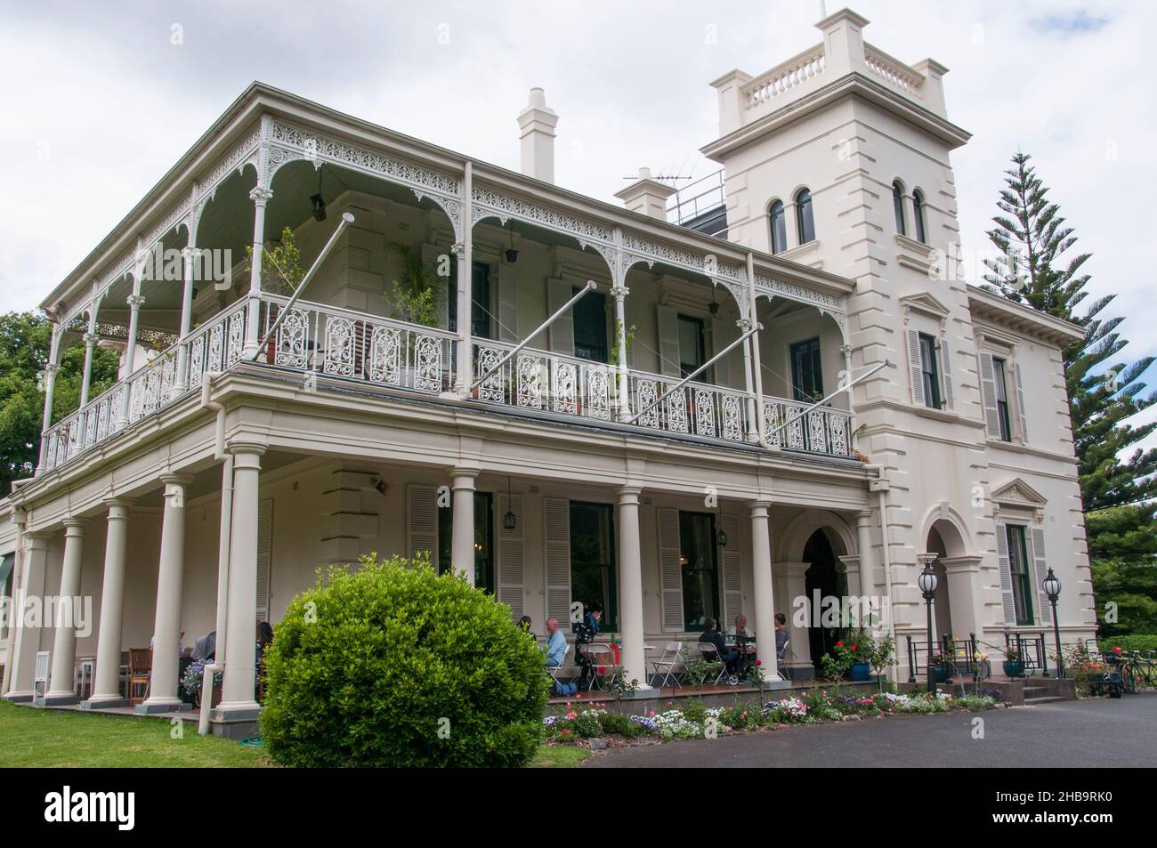 La chiesa svedese di Melbourne si trova all'interno della storica Toorak House (ca. 1850), la prima casa colonica del governo di Victoria, Australia Foto Stock