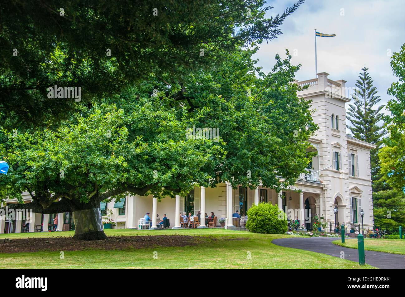 La chiesa svedese di Melbourne si trova all'interno della storica Toorak House (ca. 1850), la prima casa colonica del governo di Victoria, Australia Foto Stock