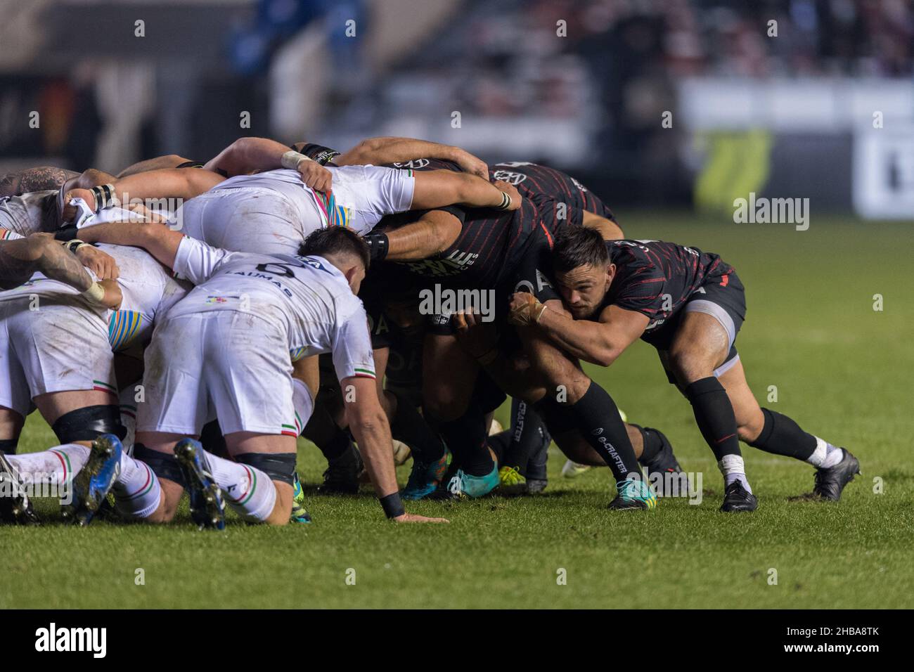 Toulon, Francia. 17th Dic 2021. Julien Ory (Rugby Club Toulonnais) durante la Challenge Cup Rugby Club Toulonnais contro Zebre Rugby Club allo stadio Felix Mayol di Tolone, in Francia, il 17 dicembre 2021. Photo by Florian Escoffier/ABACAPRESS.COM Credit: Abaca Press/Alamy Live News Foto Stock