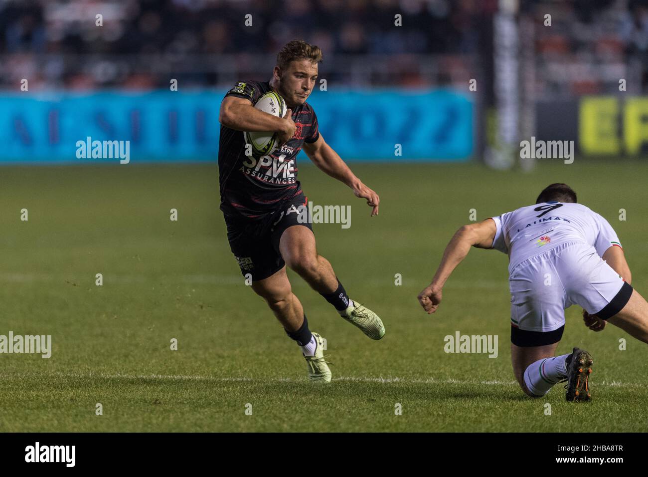 Toulon, Francia. 17th Dic 2021. Gervais Cordin (Rugby Club Toulonnais) durante la Challenge Cup Rugby Club Toulonnais contro Zebre Rugby Club allo stadio Felix Mayol di Tolone, Francia, il 17 dicembre 2021. Photo by Florian Escoffier/ABACAPRESS.COM Credit: Abaca Press/Alamy Live News Foto Stock