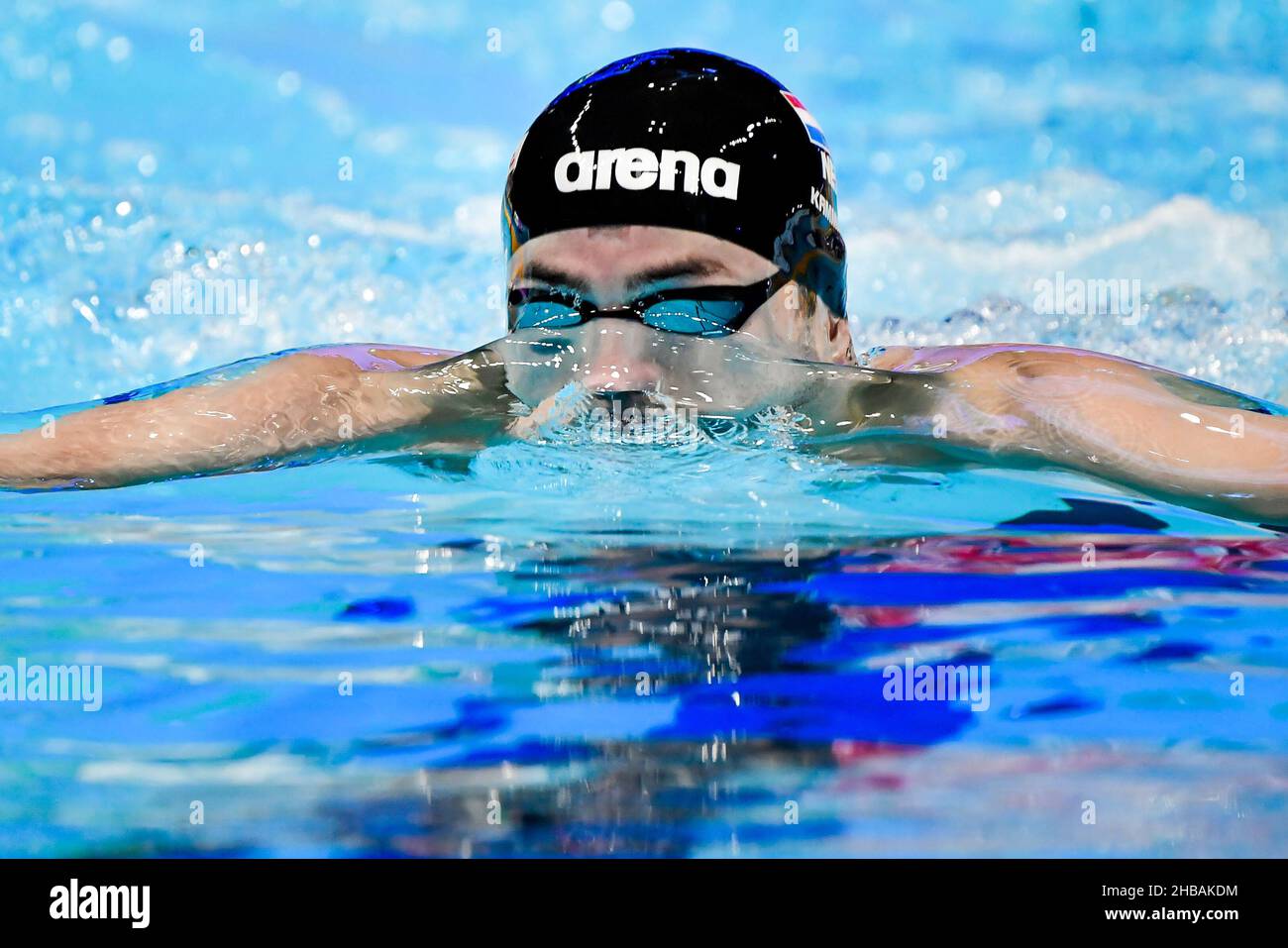 Abu Dhabi, Emirati Arabi Uniti. 18th Dic 2021. KAMMINGA Arno NED 200m Men Stroke Heats Abu Dhabi - Emirati Arabi Uniti 18/12/2021 Etihad Arena FINA World Swimming Championships (25m) Foto Andrea Staccioli / Deepbluemedia / Insidefoto Credit: Orange Pics BV/Alamy Live News Foto Stock