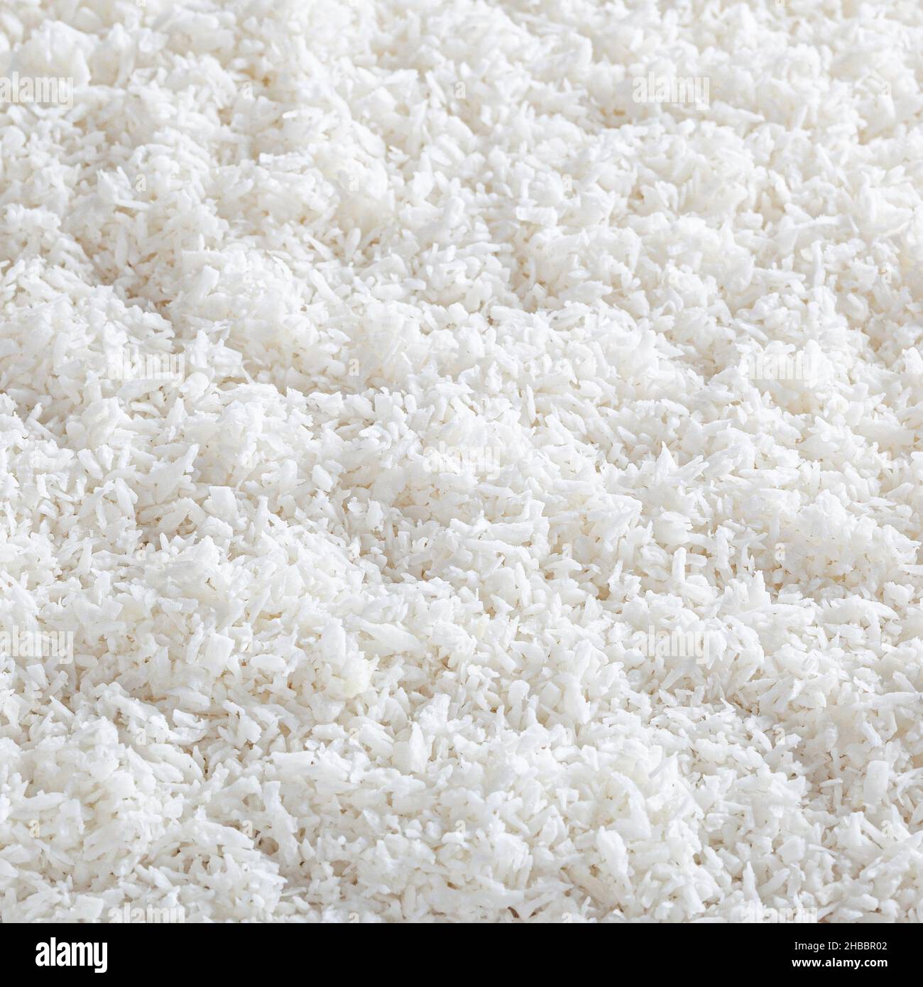 Fresco di cocco fiocchi di sfondo Foto Stock