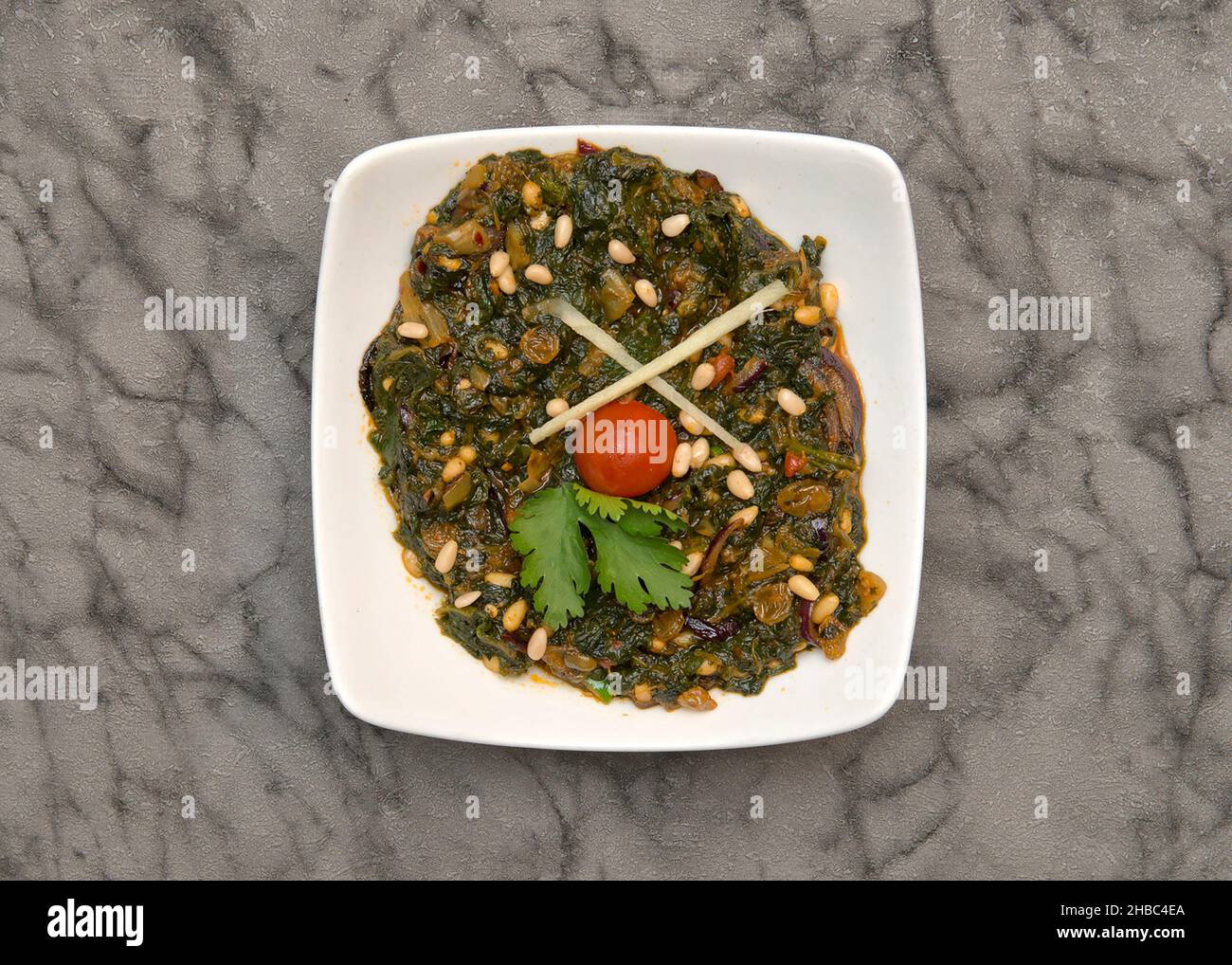 Cetriolo raita cibo indiano Foto Stock