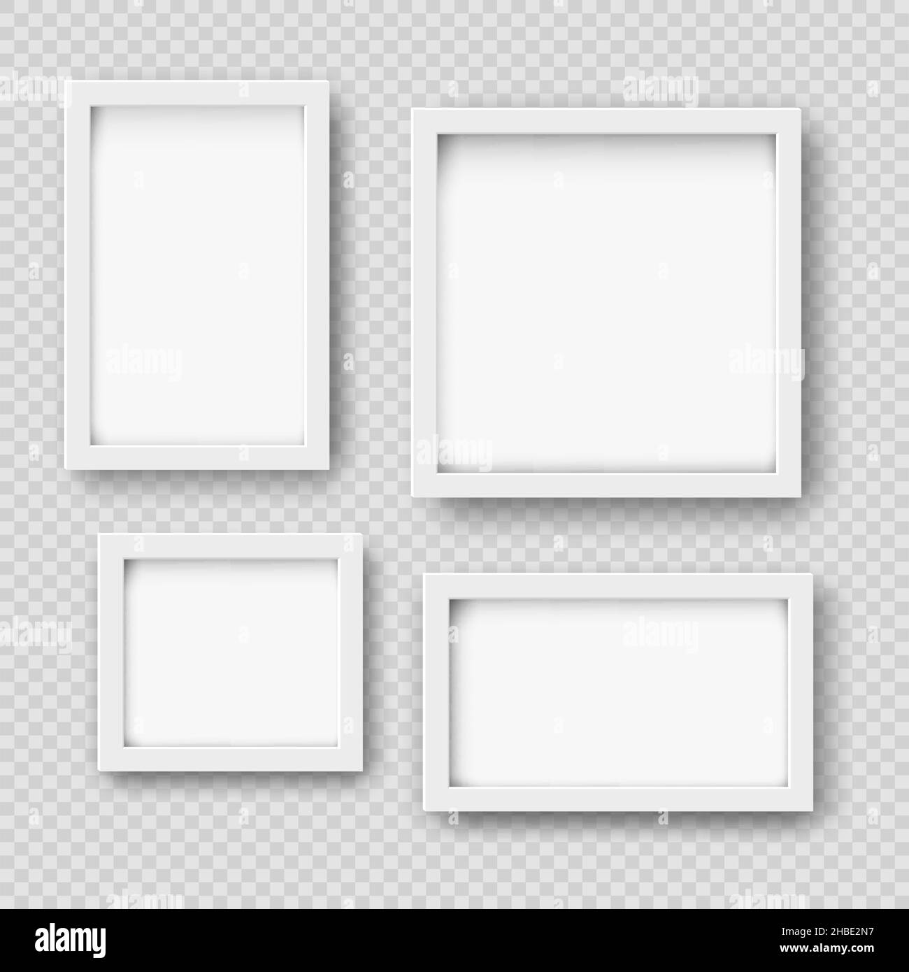 Immagini dei frame del boarder Illustrazione Vettoriale