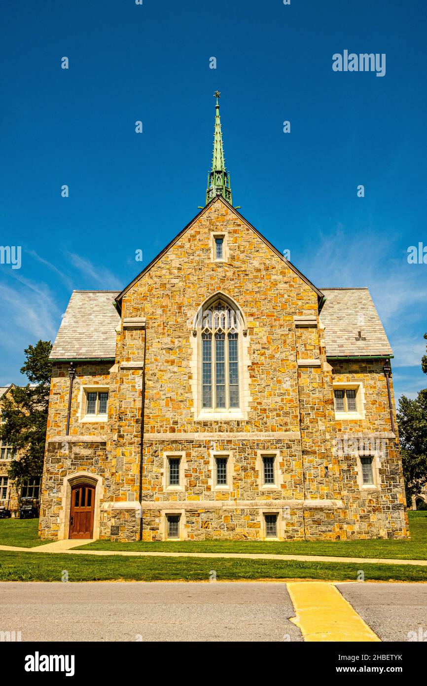 Betty Anne Rouse Bell Recital Hall, Berry College, Mount Berry, Georgia Foto Stock