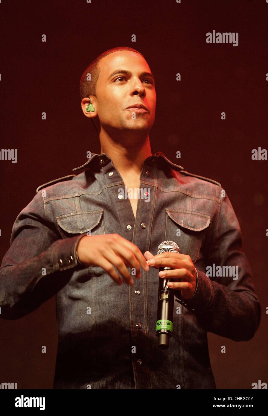 Tinchy Stryder suona al concerto Sunshine di Troxy, Londra Foto Stock