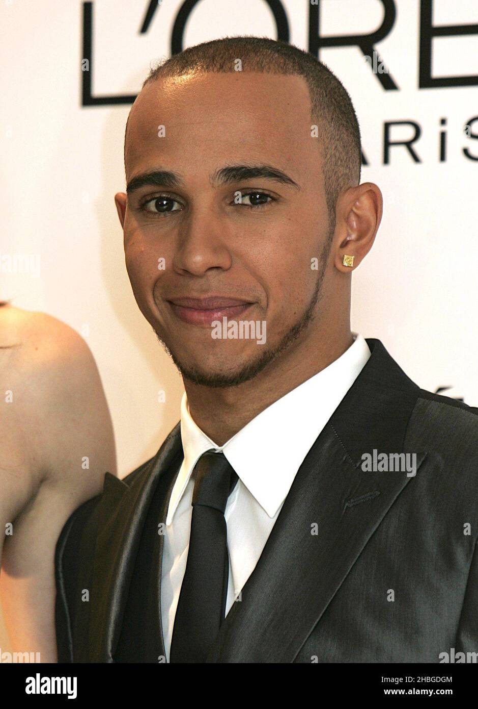 Lewis Hamilton al National Movie Awards 2011 alla Wembley Arena di Londra Foto Stock