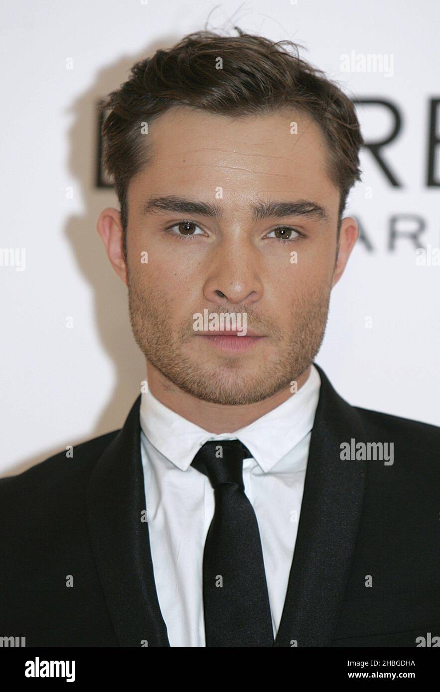 Ed Westwick al National Movie Awards 2011 alla Wembley Arena, Londra Foto Stock