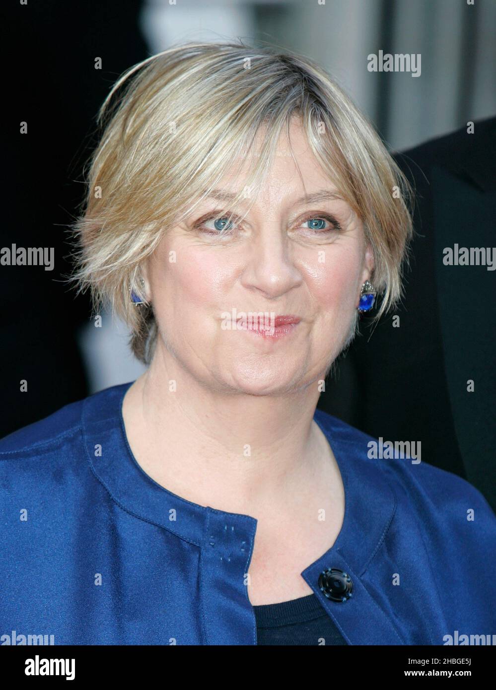 Victoria Wood arriva al Phillips British Television Academy Awards presso il Grosvenor House Hotel il 22 maggio 2011. Foto Stock