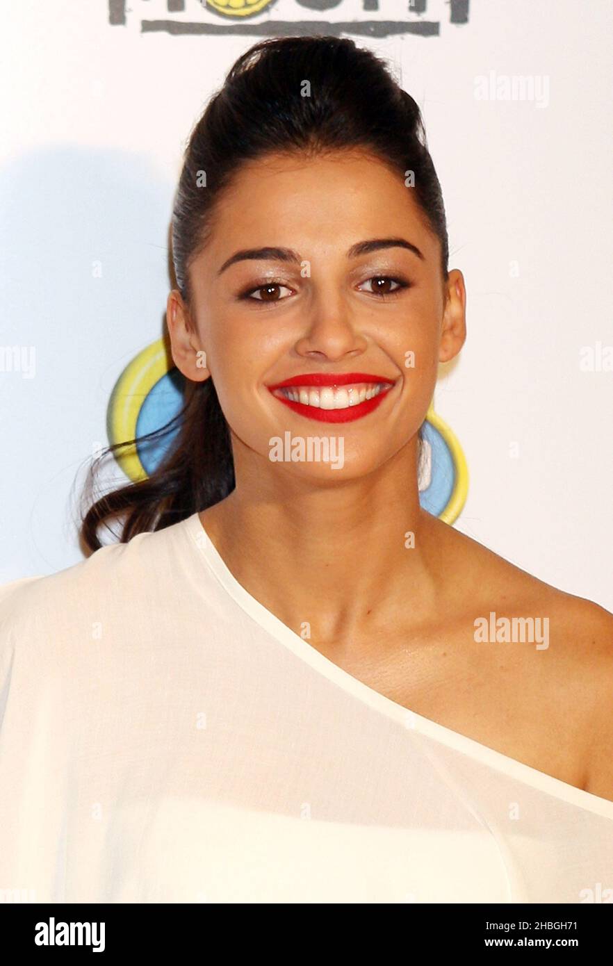 Naomi Scott arriva al Lemonade Mouth Disney Channel Premiere a BAFTA, Londra. Foto Stock