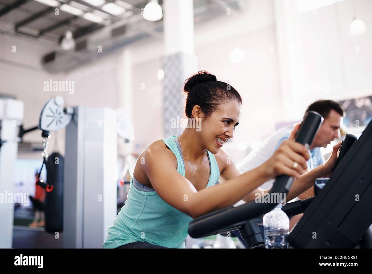 Siete il vostro sergente di esercitazione di workout migliore Foto Stock