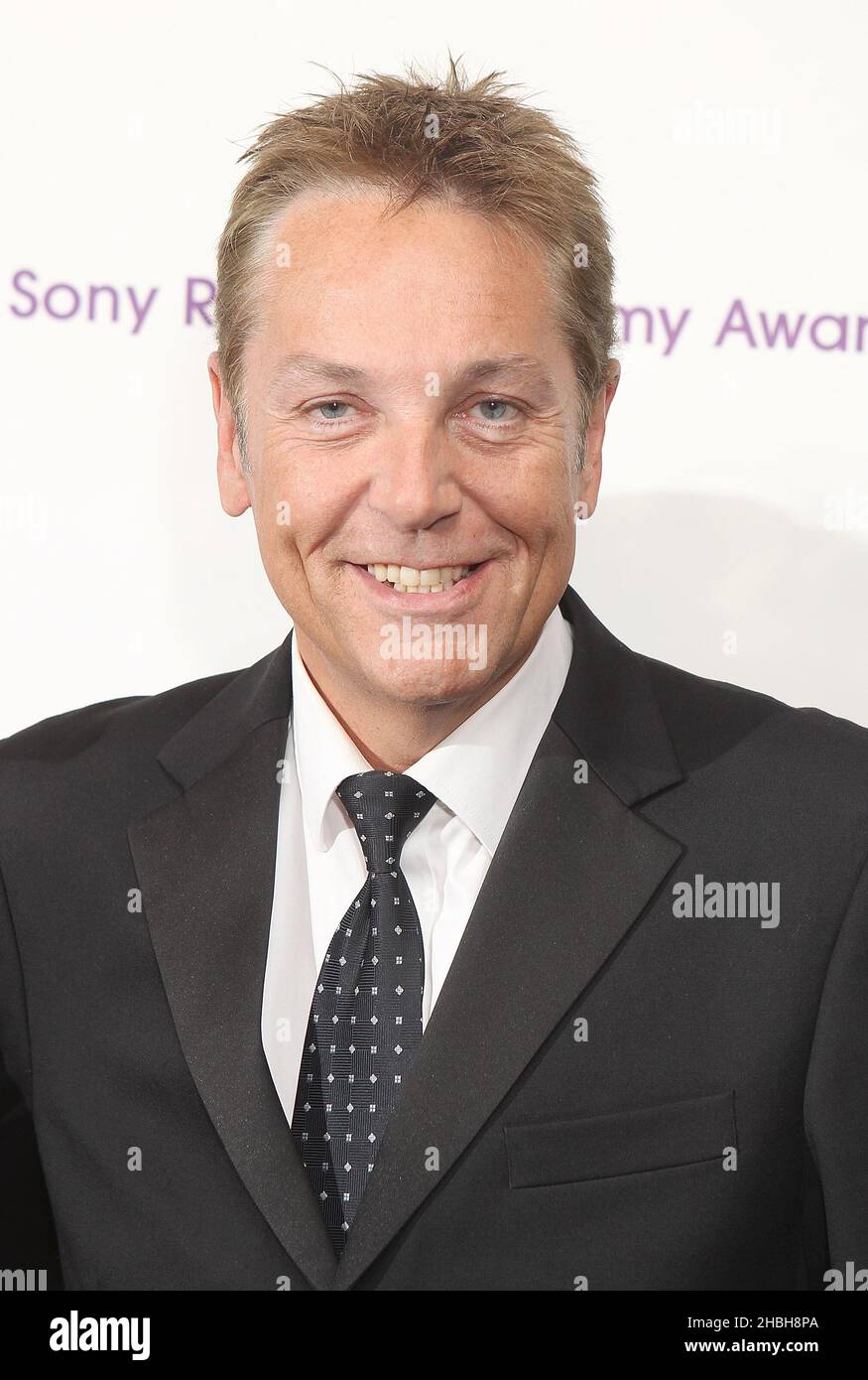 Brian Conley partecipa ai Sony radio Academy Awards al Grosvenor House Hotel di Londra. Foto Stock