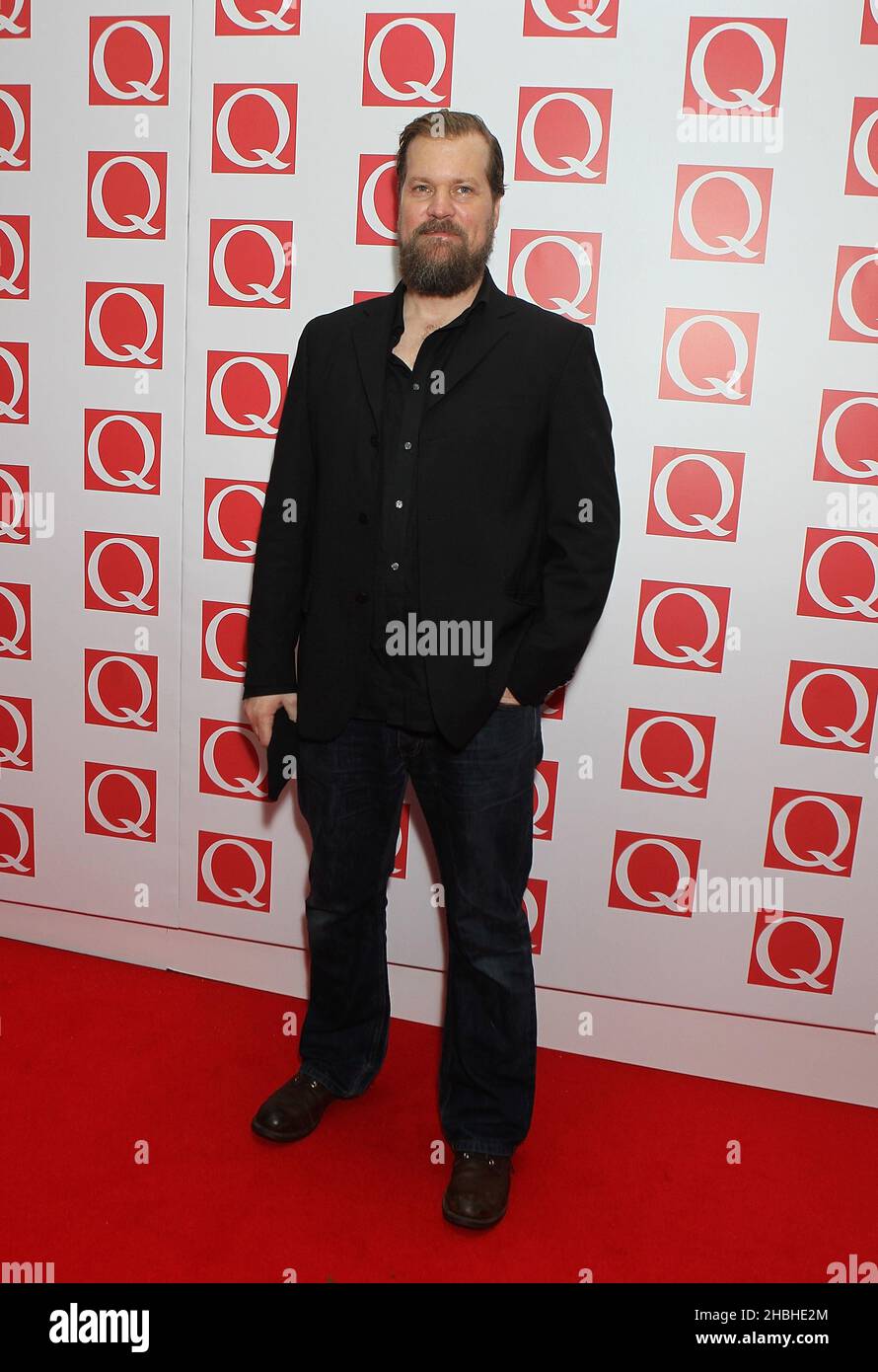 John Grant partecipa ai Q Awards al Grosvenor House Hotel di Londra. Foto Stock