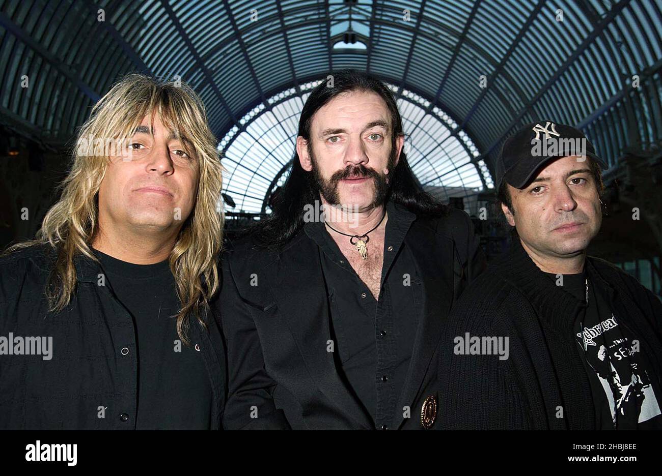 Fotocellula Motorhead per One Save London al Royal Opera House di Covent Garden London. Foto Stock