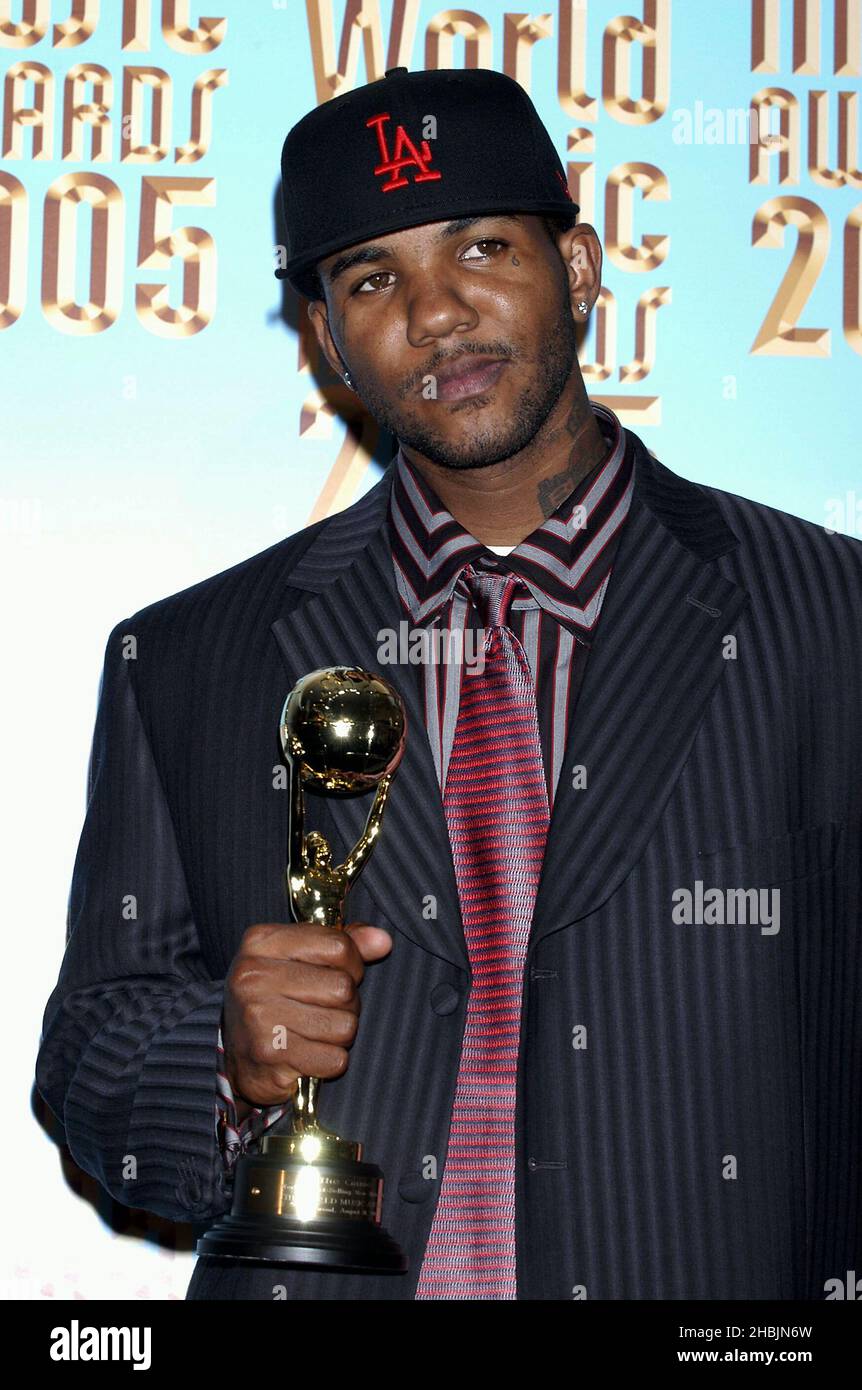 Il gioco al 2005 World Music Awards al Kodak Theatre di Los Angeles il 31/08/05. Foto Stock