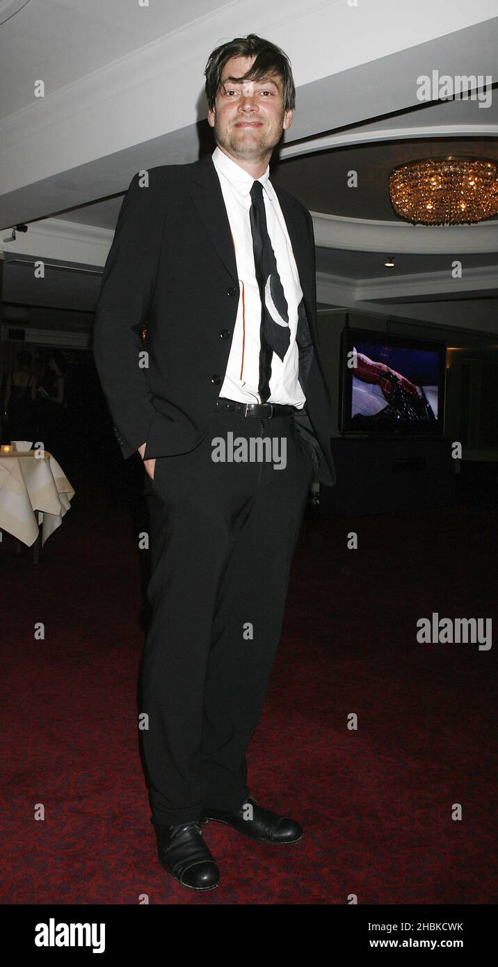 Alex James arriva per i Sony radio Academy Awards al Grosvenor House Hotel nel centro di Londra. Foto Stock