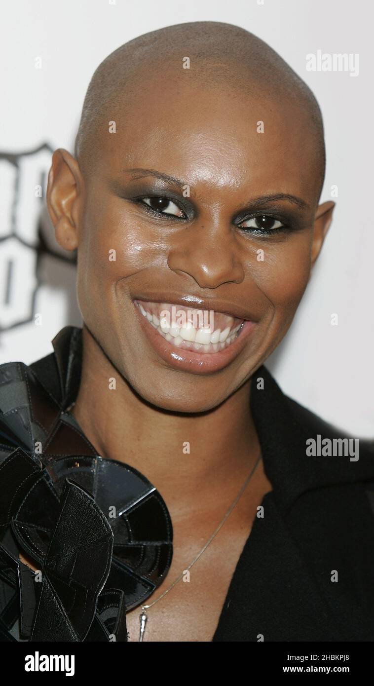 Skin of Skunk Anansie arriva al Kerrang Awards presso la Birreria di Londra. Foto Stock