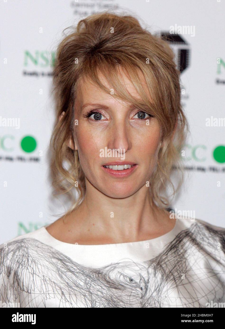 Sam Taylor-Wood arriva al London Critics' Circle Film Awards al Landmark Hotel di Londra. Foto Stock